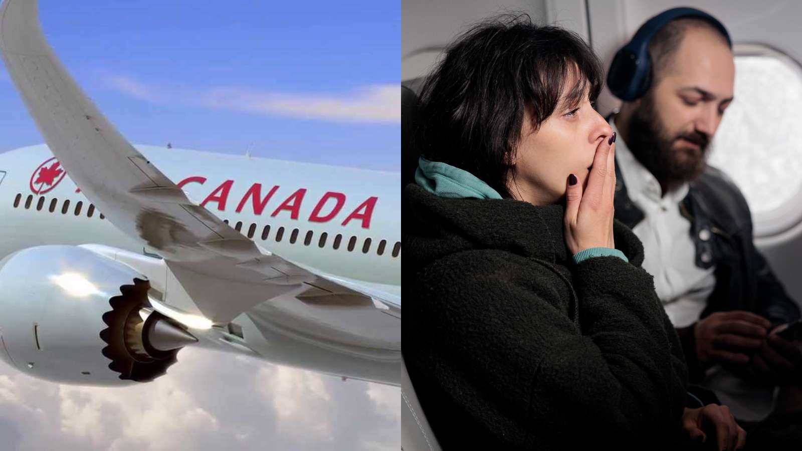air canada kicks women off flight for vomit seat