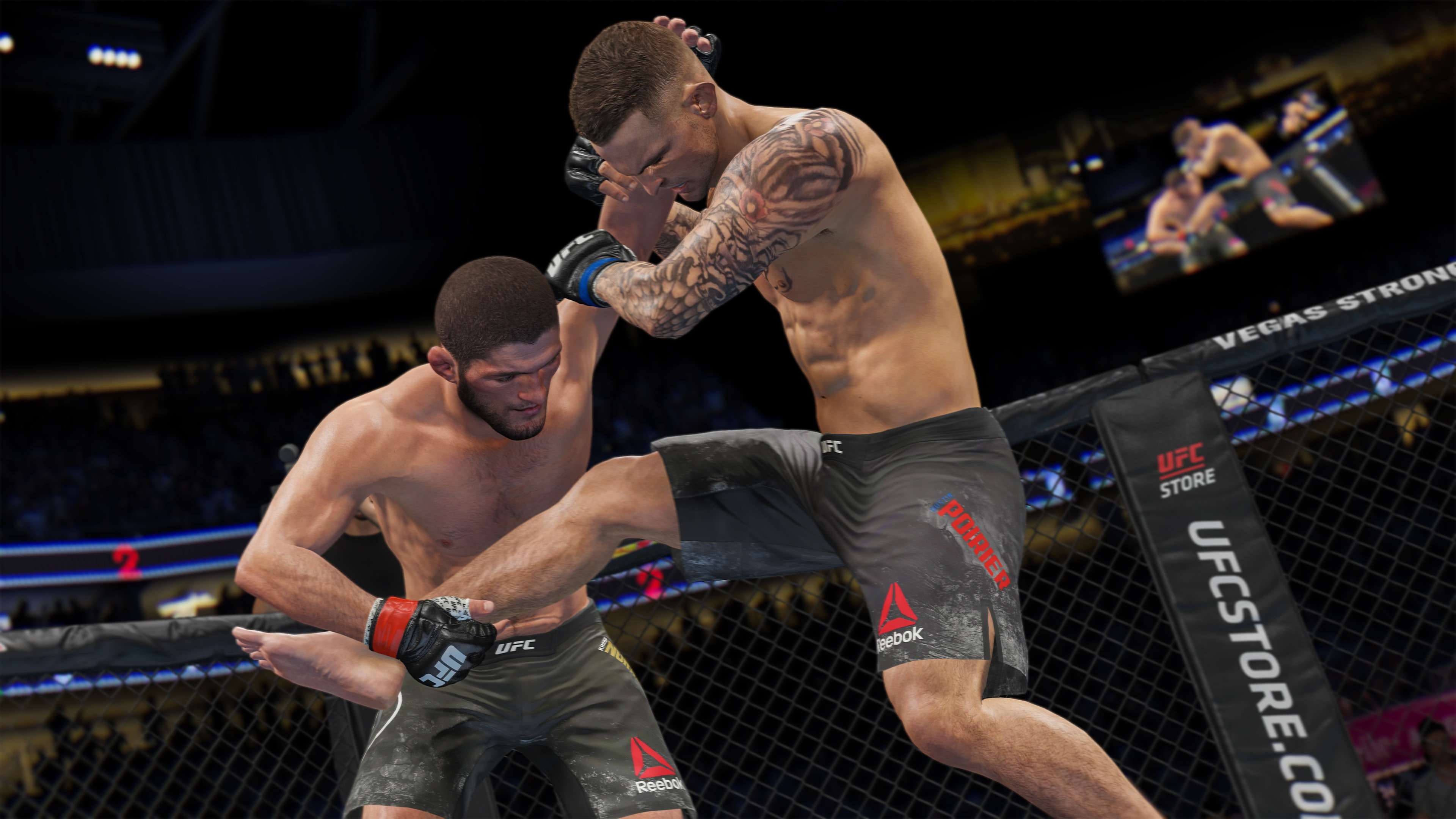 UFC 4 gameplay footage