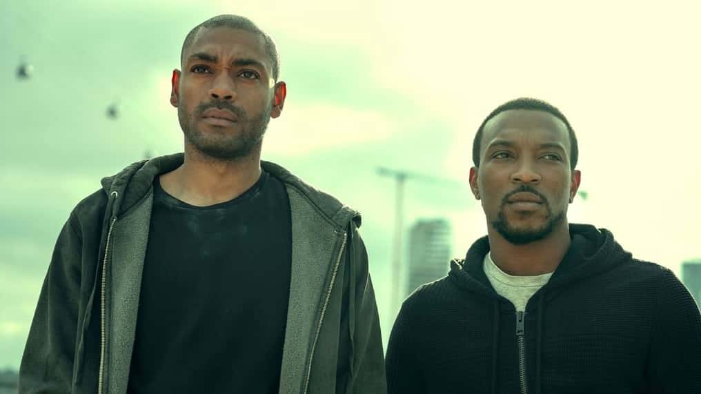 Kano and Ashley Walters in Top Boy.