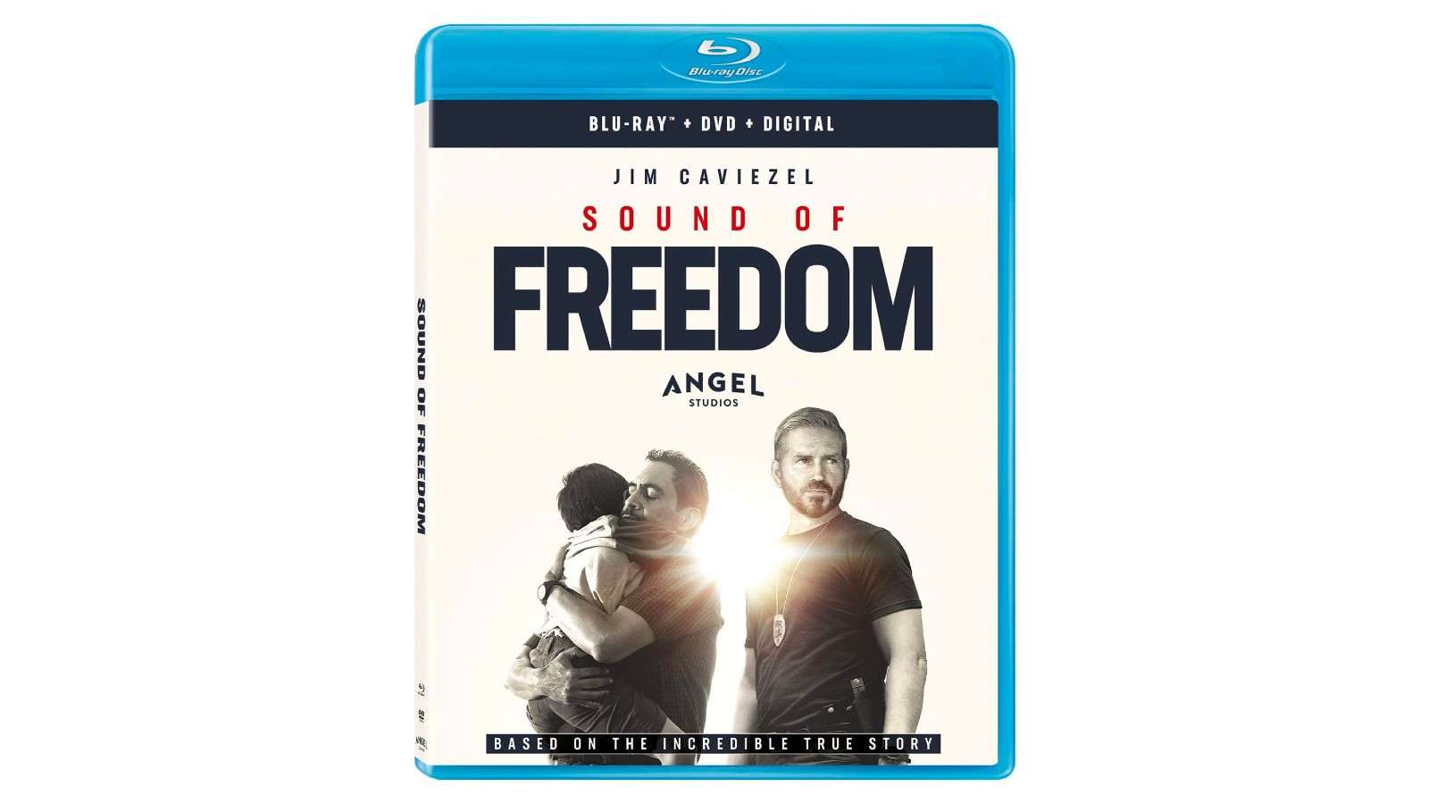 The Blu-ray copy of Sound of Freedom