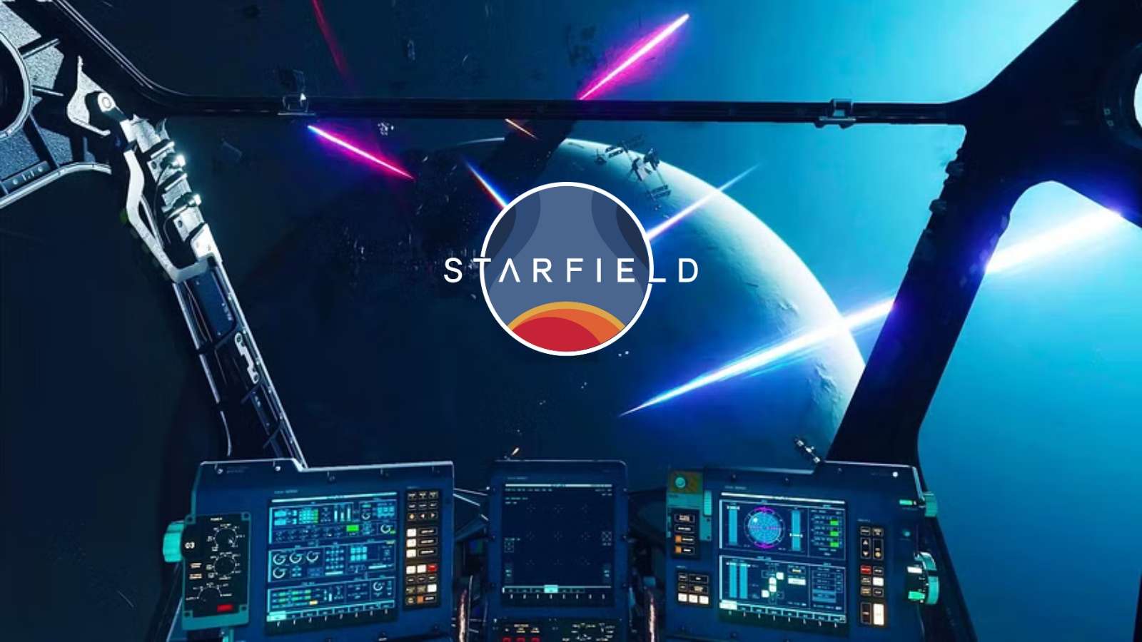 Starfield Cockpit view