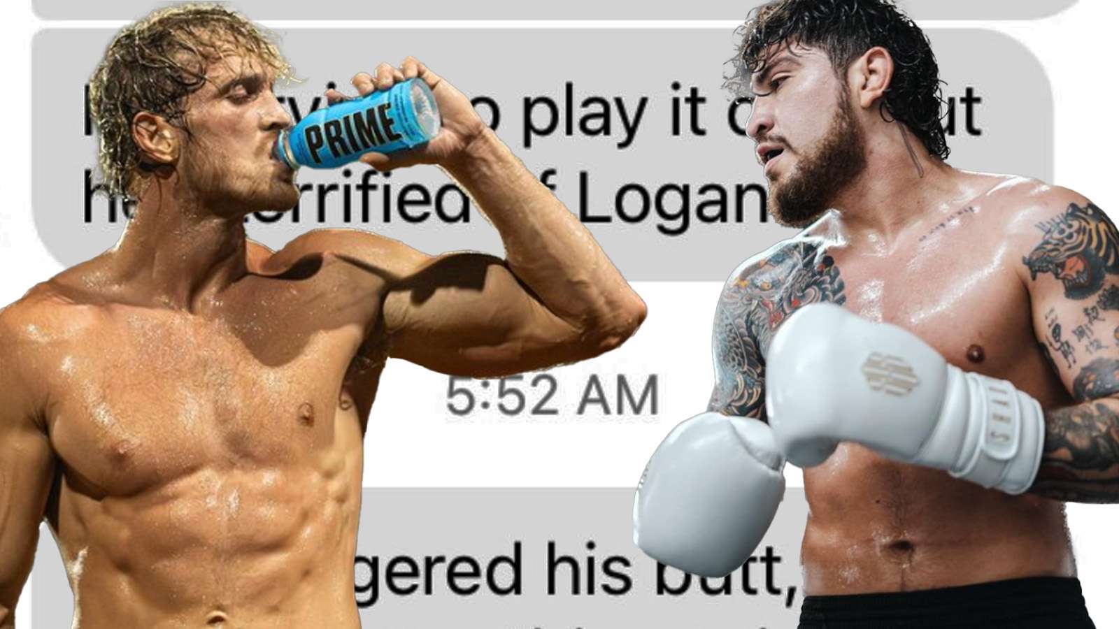 Dillon Danis responds after leaked DMs claim he's terrified of Logan Paul