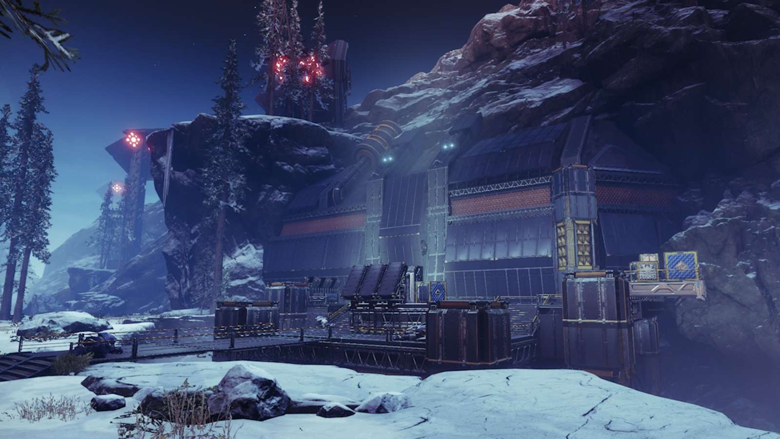 Operation Seraph's Shield Exotic Mission opening area in Destiny 2.