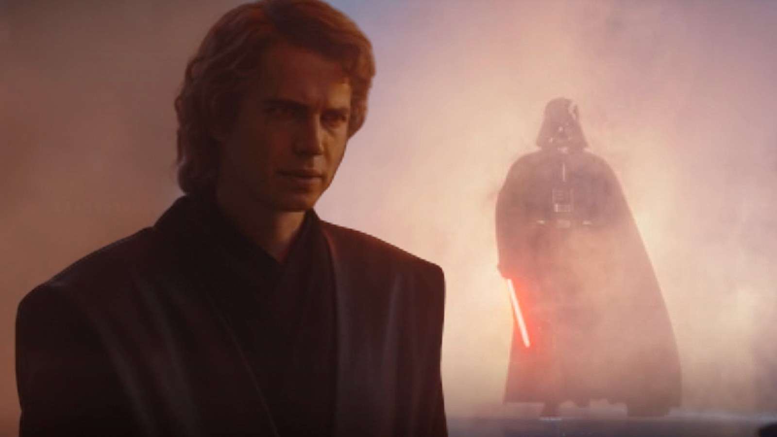 Anakin and Darth Vader in Ahsoka Episode 5