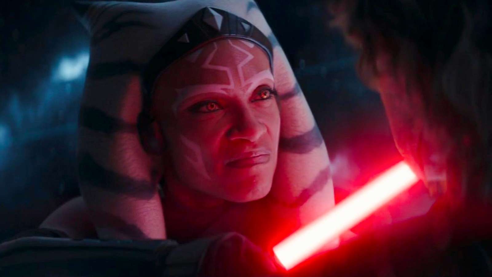 Ahsoka with Sith eyes in Episode 5