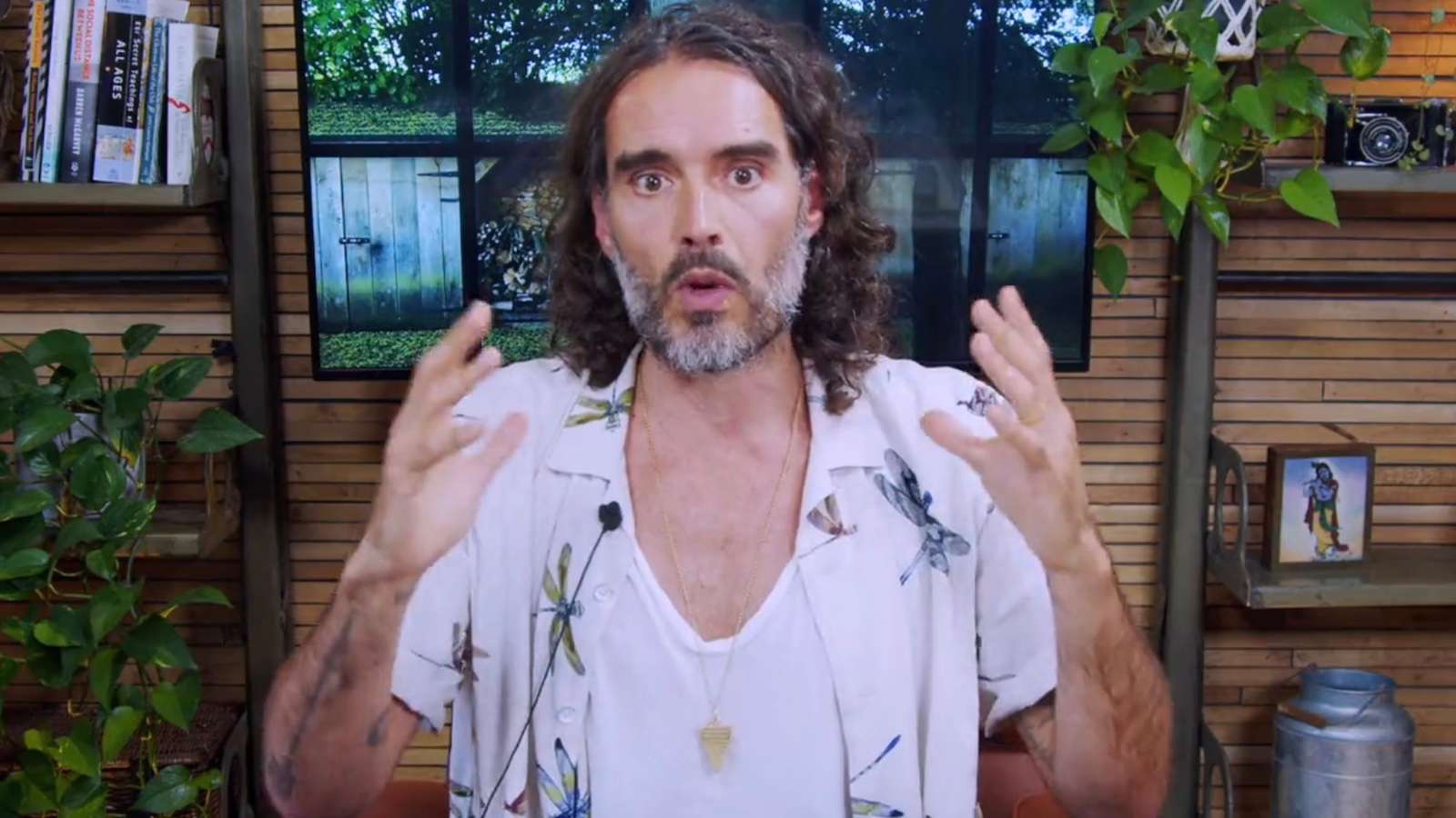 Russell Brand shared a video in which he denied the allegations