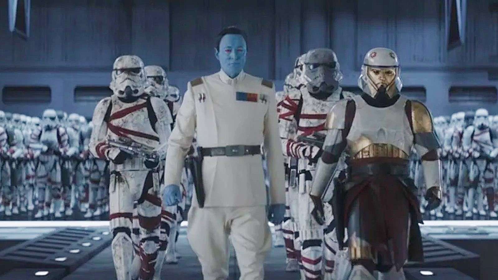 Thrawn and his Night Troopers in Ahsoka