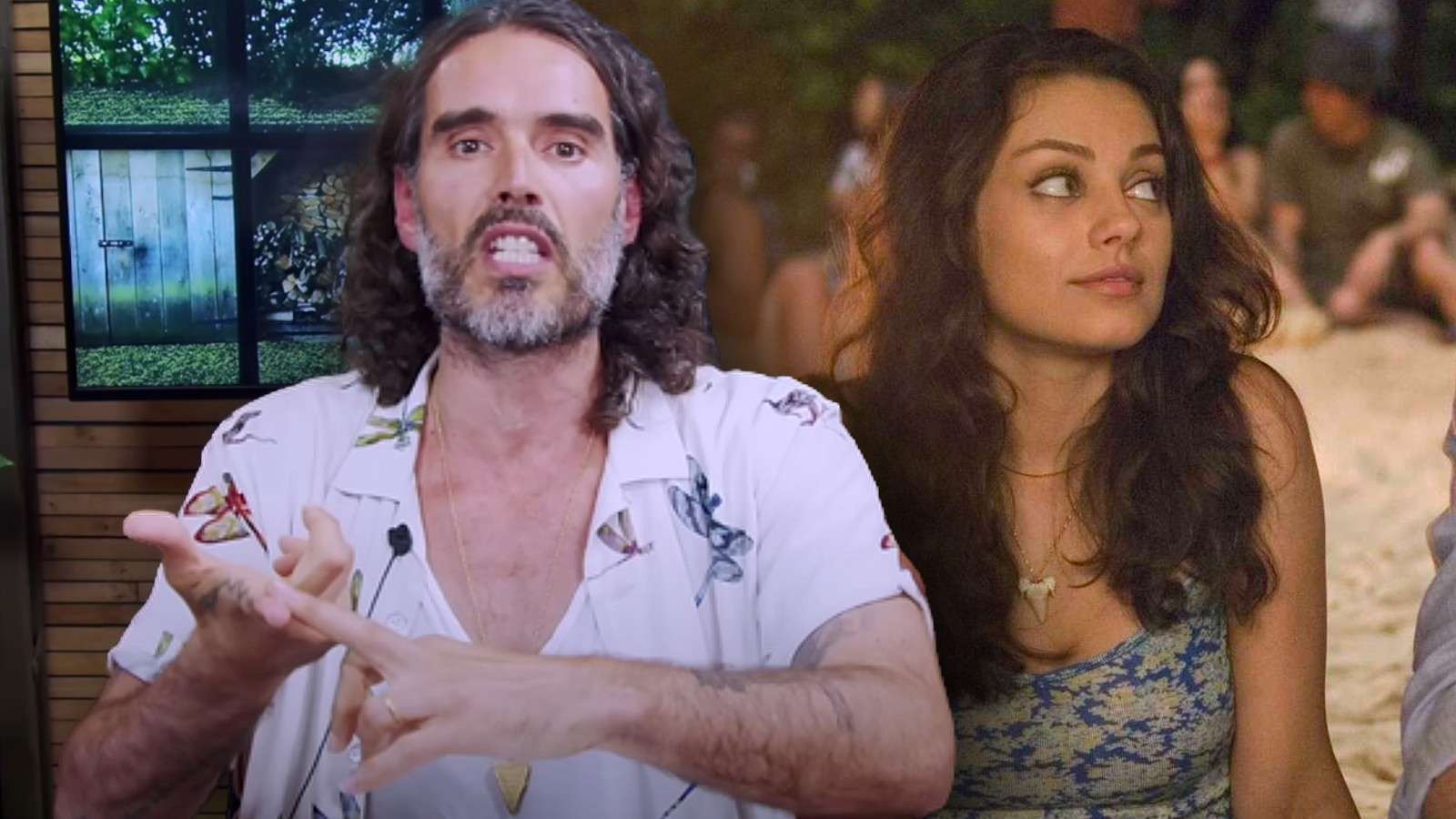 Russell Brand and Mila Kunis in Forgetting Sarah Marshall