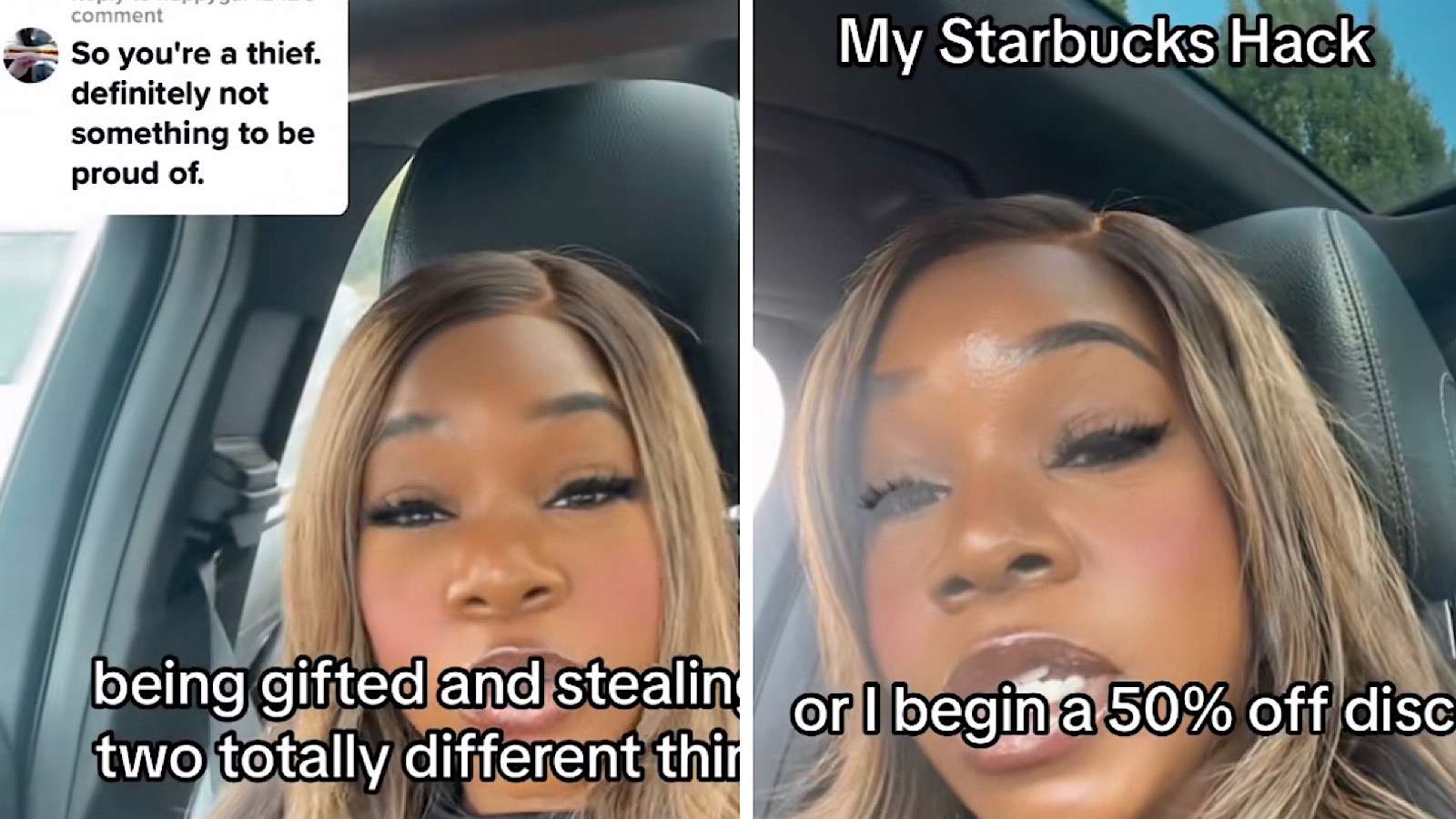 TokToker called out for her Starbucks drink hack