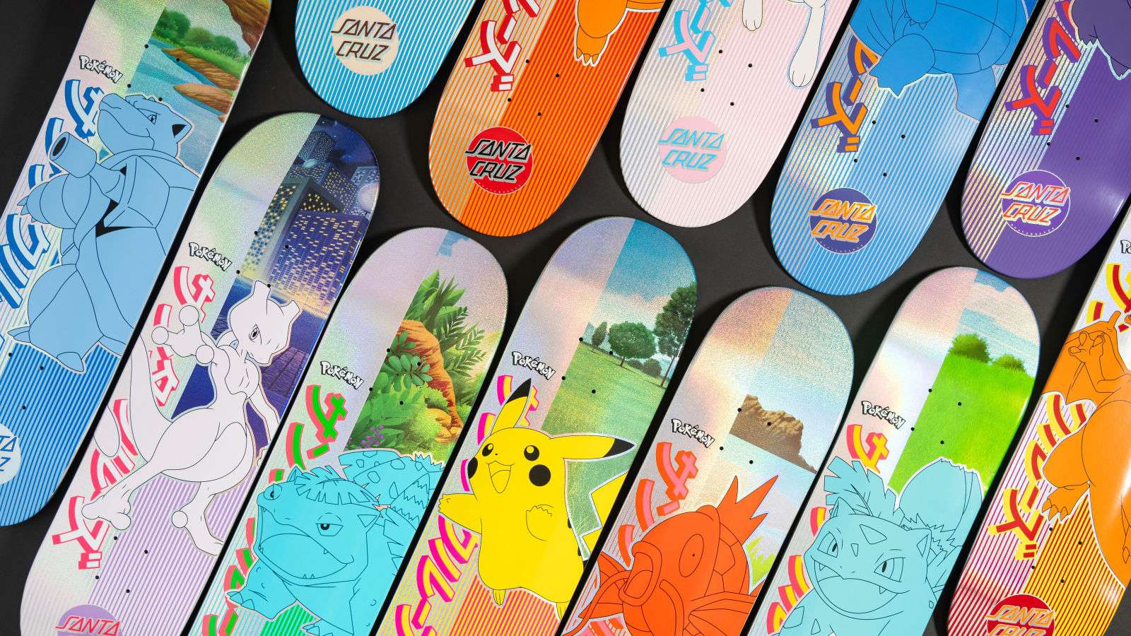 Pokemon X Santa Cruz Skateboards