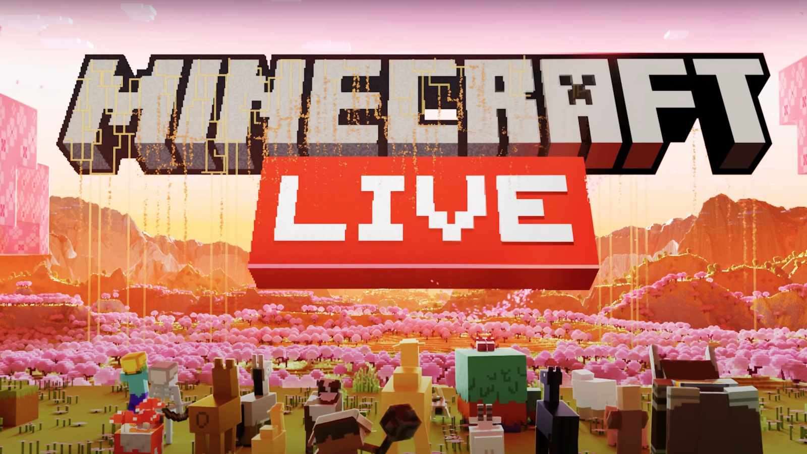 Minecraft live 2023