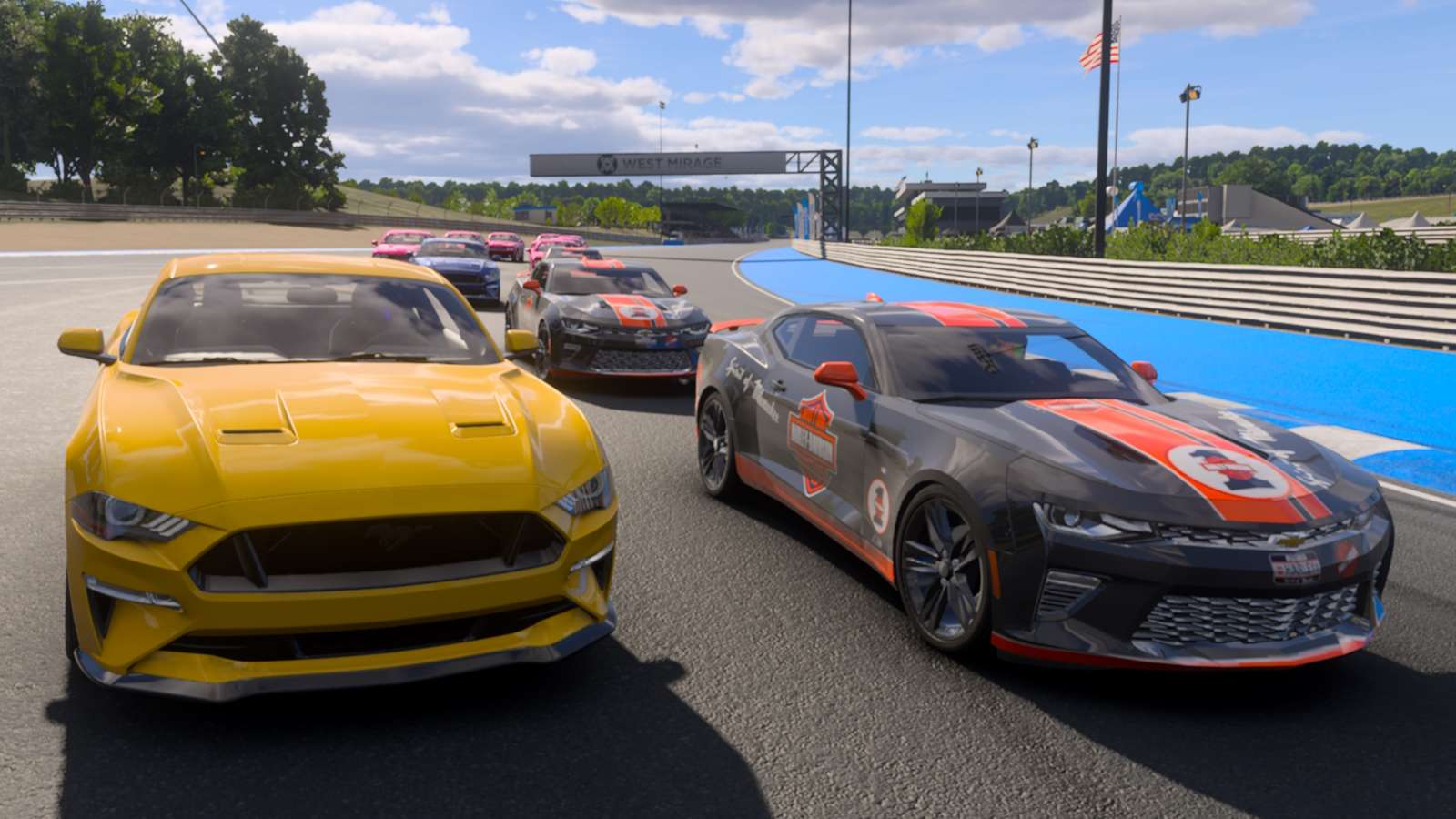 Builders Cup Modern Muscle tour in Forza Motorsport.