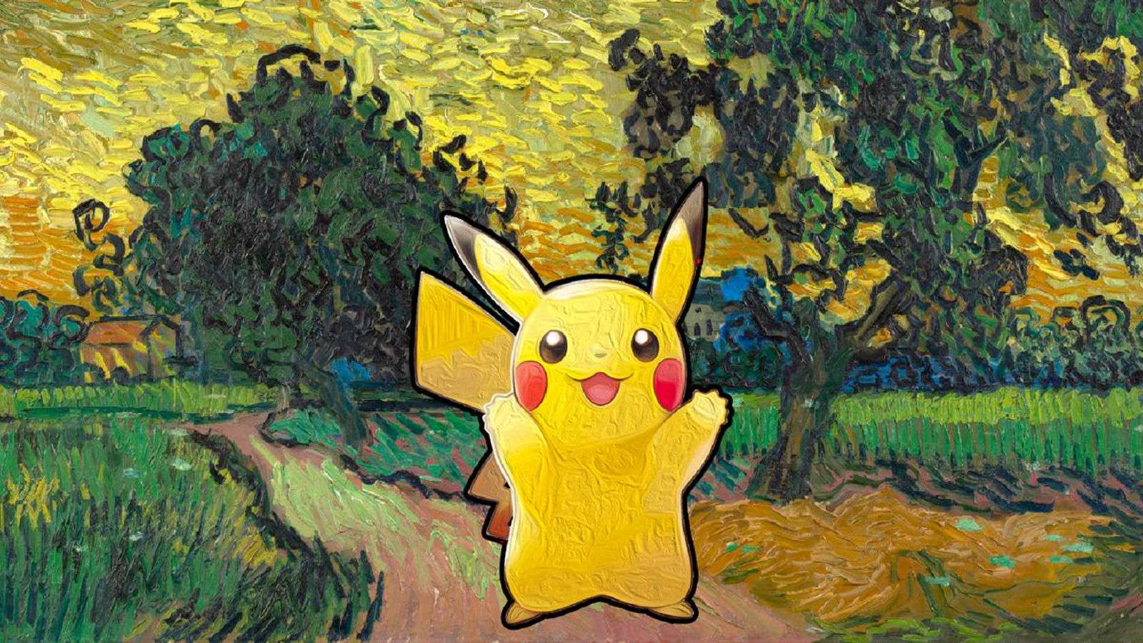 Pokemon Van Gogh Pikachu