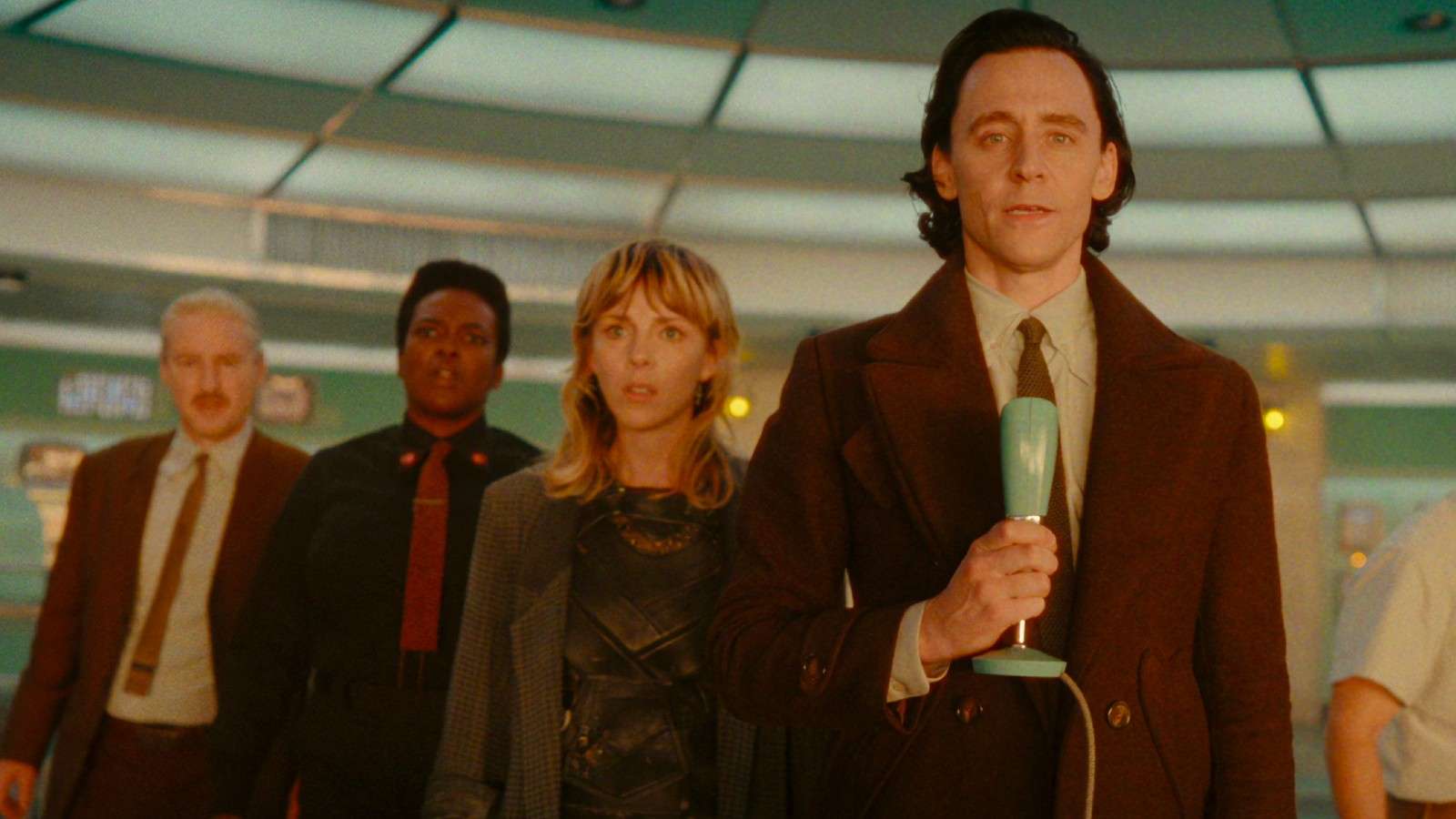 Tom Hiddleston and the cast in Loki Season 2