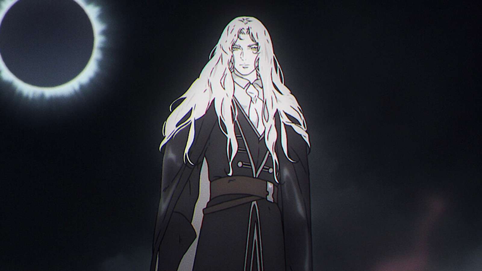 Alucard at the end of Castlevania: Nocturne