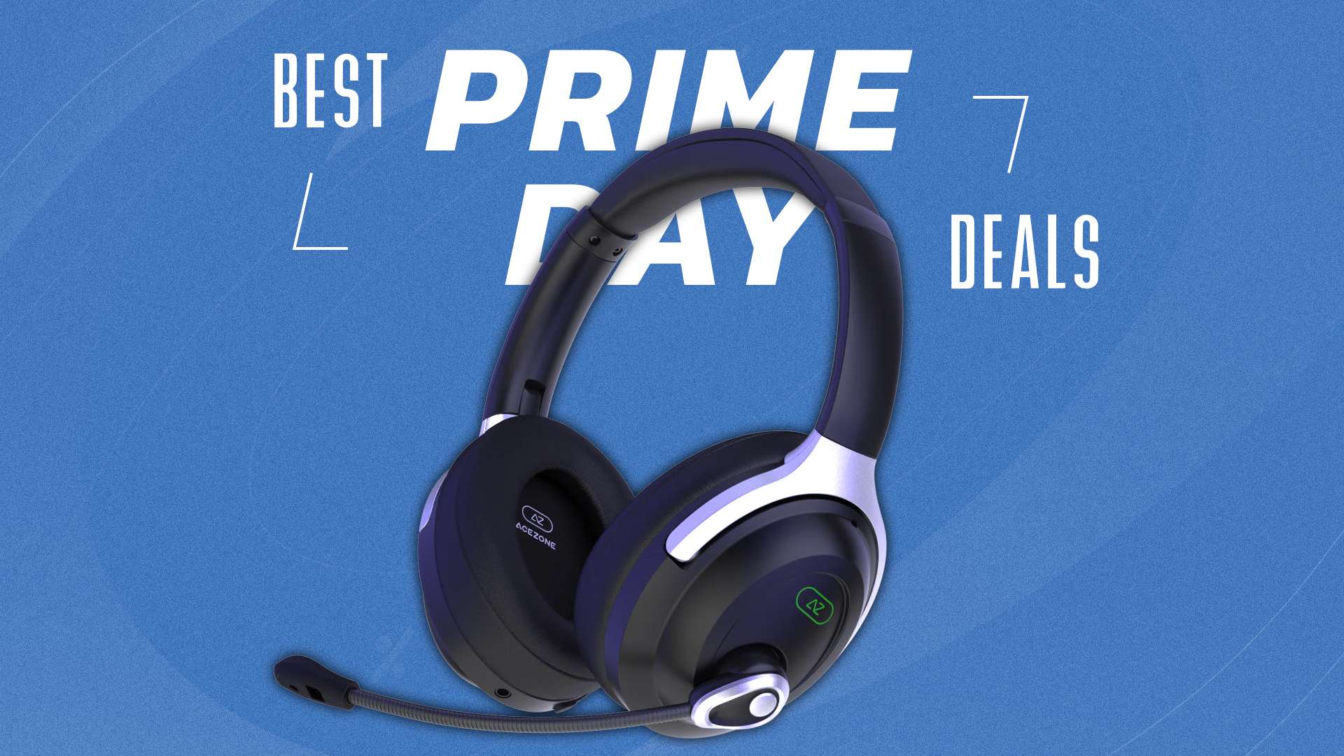 prime day deal on the acezone headset with it square in the middle of the image