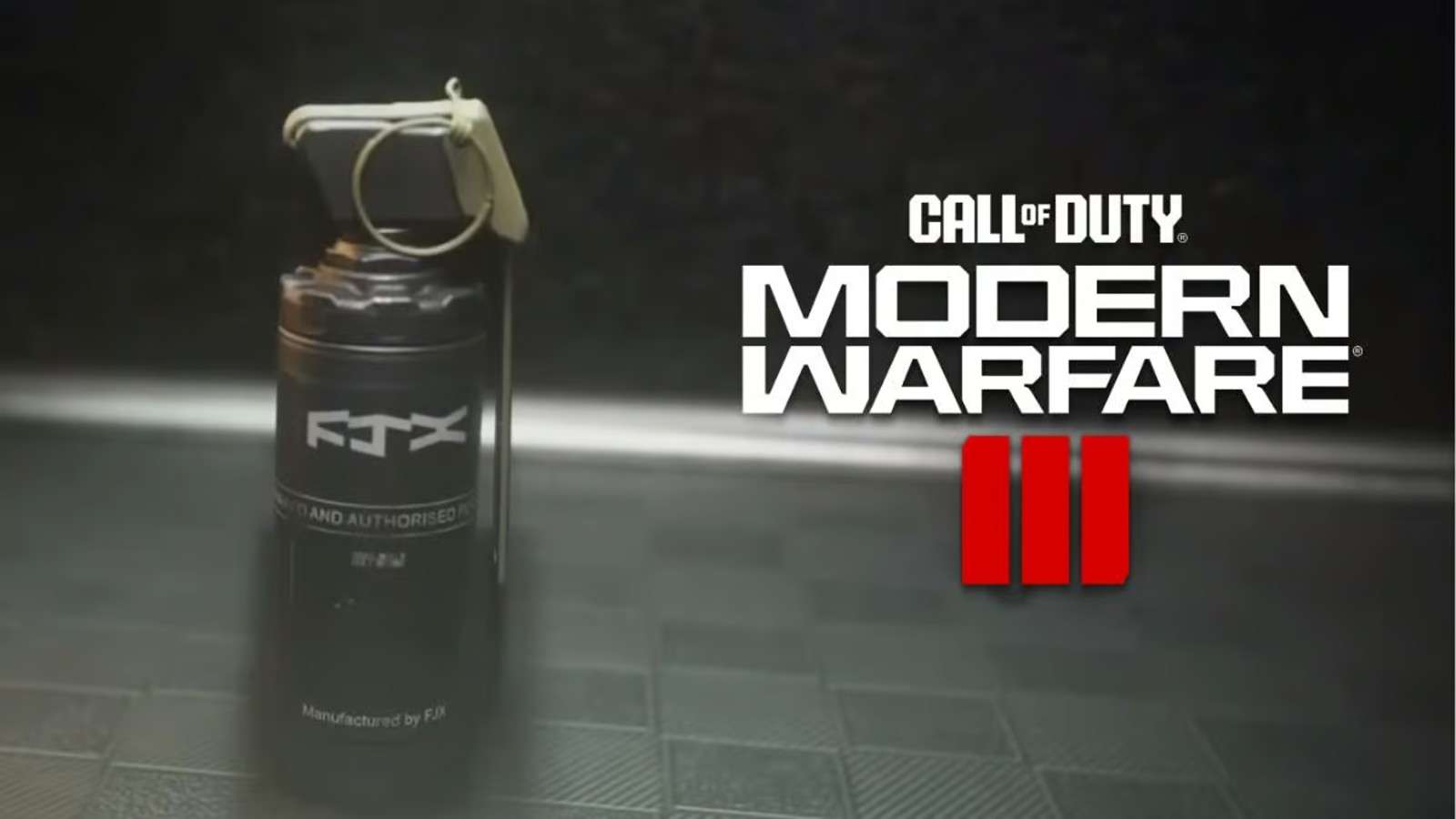 flash grenade in Modern Warfare 3