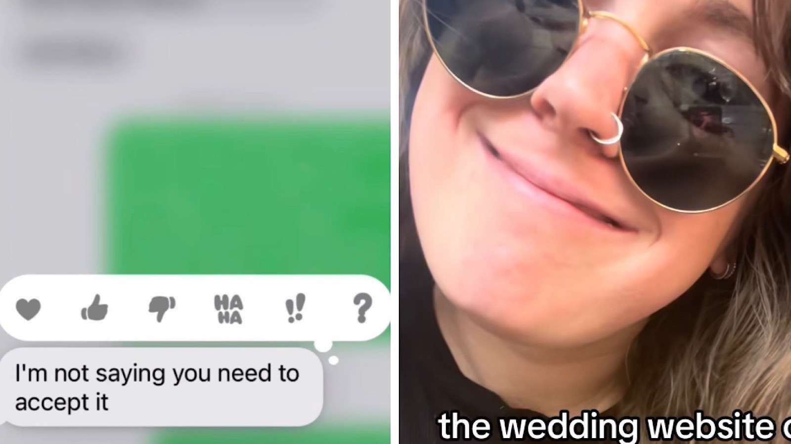 woman found her boyfriend's wedding registry behind her back