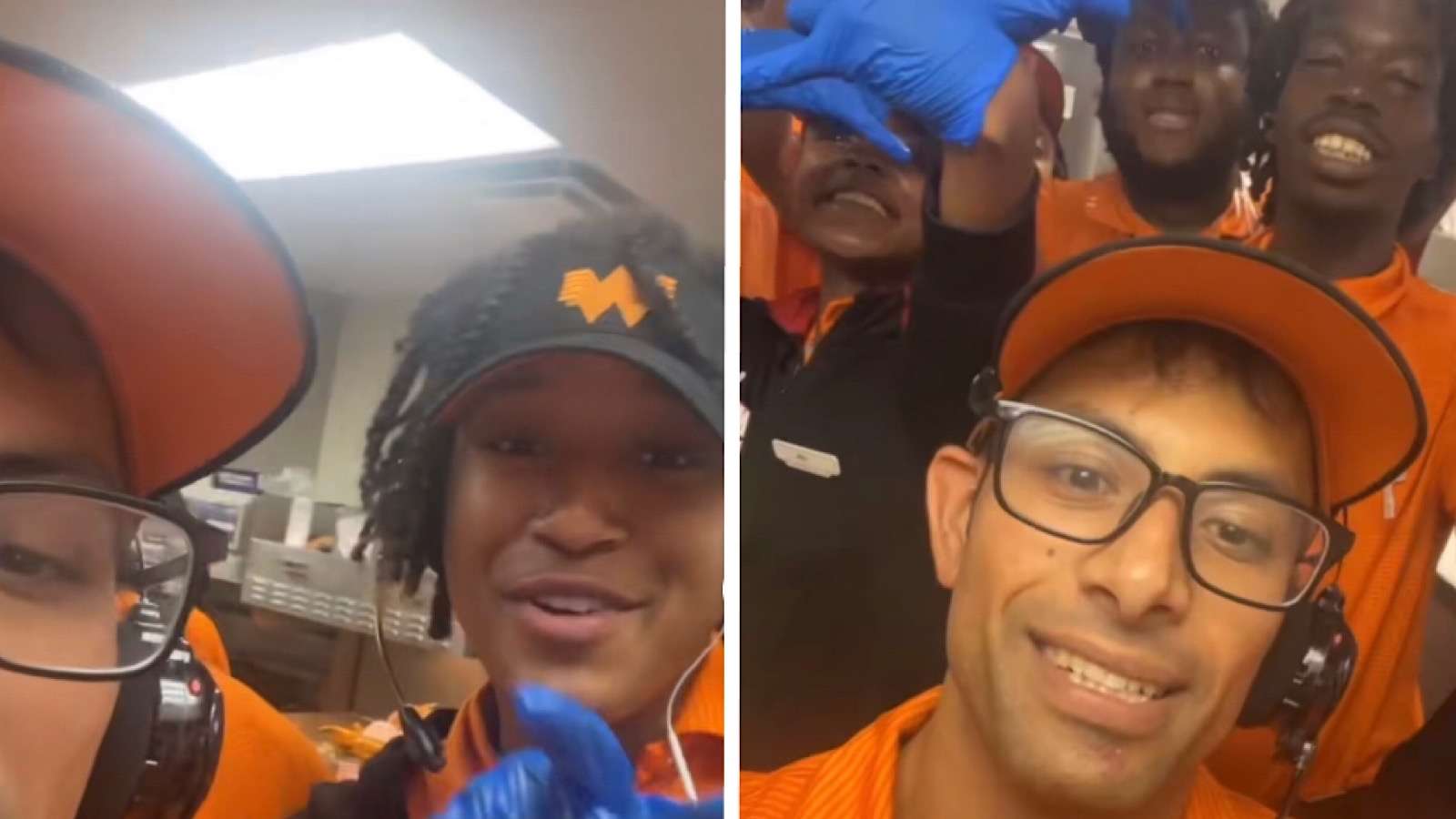 girl gets her phone back from whataburger employees