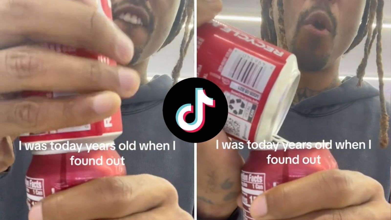 TikToker goes viral for showing the proper way to open soda cans