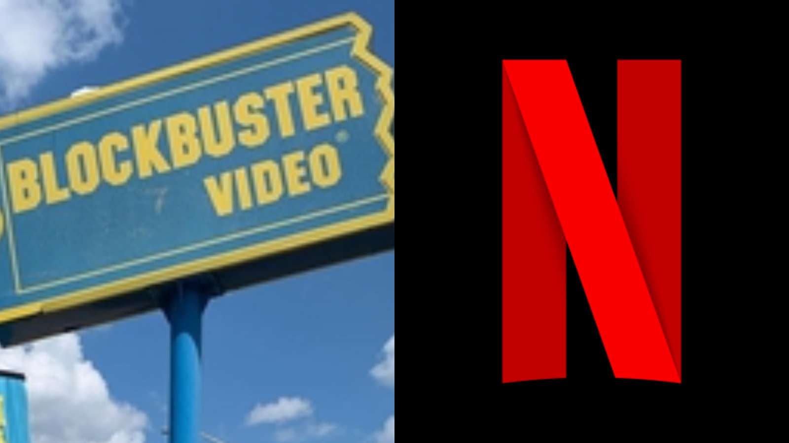 blockbuster and netflix logos
