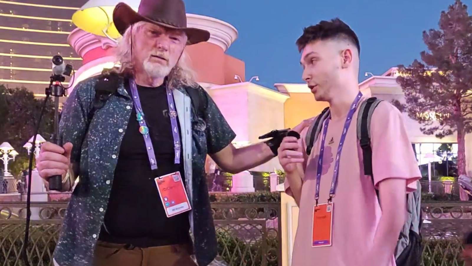 Twitch CEO randomly appears on Kick stream in Las Vegas