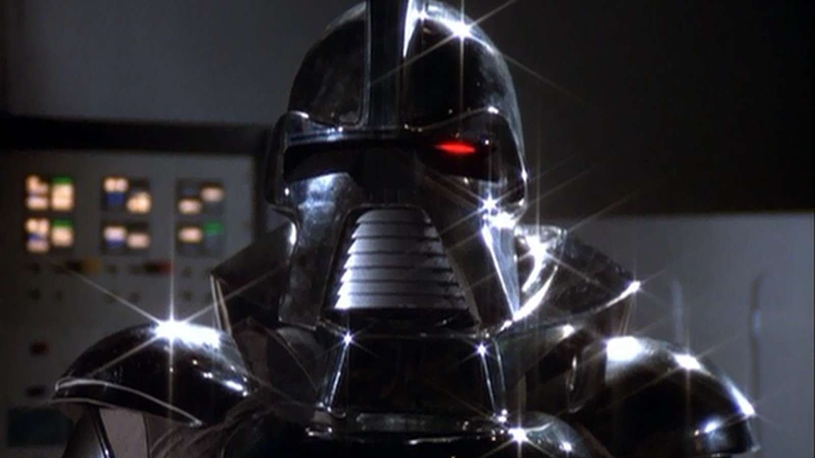 A Cylon in the original Battlestar Galactica.