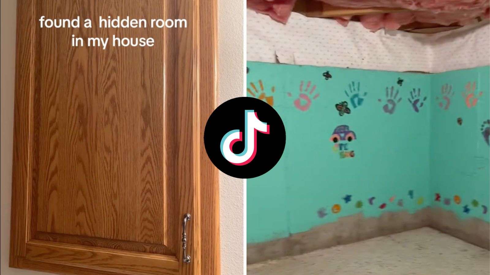 Woman finds “creepy” hidden room behind door in her basement bathroom