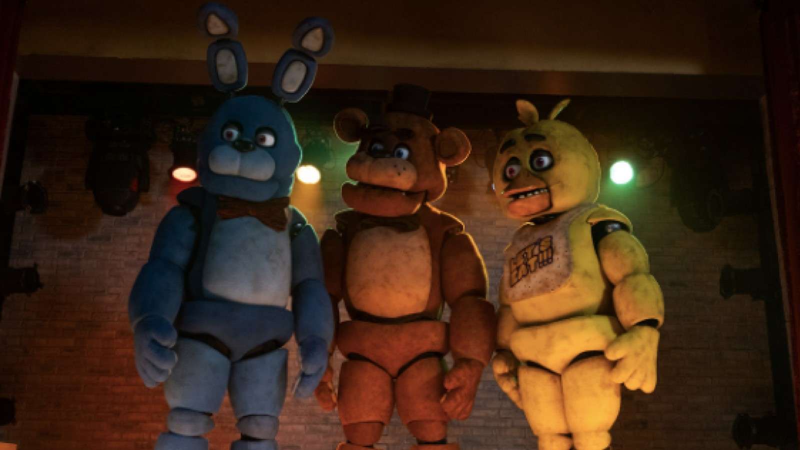 The animatronic mascots from Five Nights at Freddy's