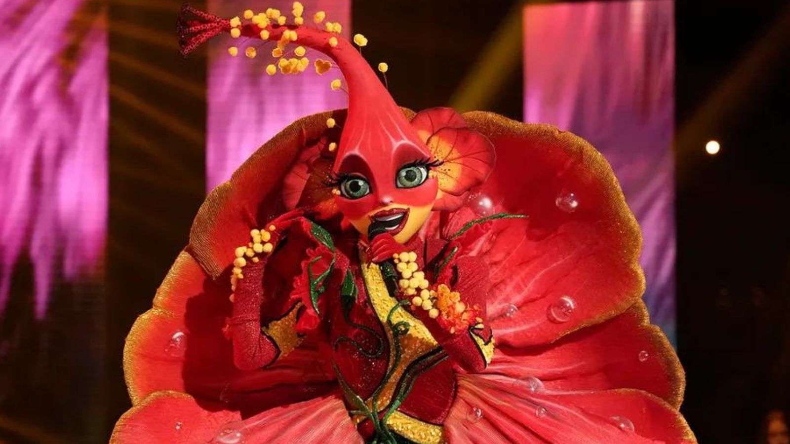 The hibiscus on The Masked Singer