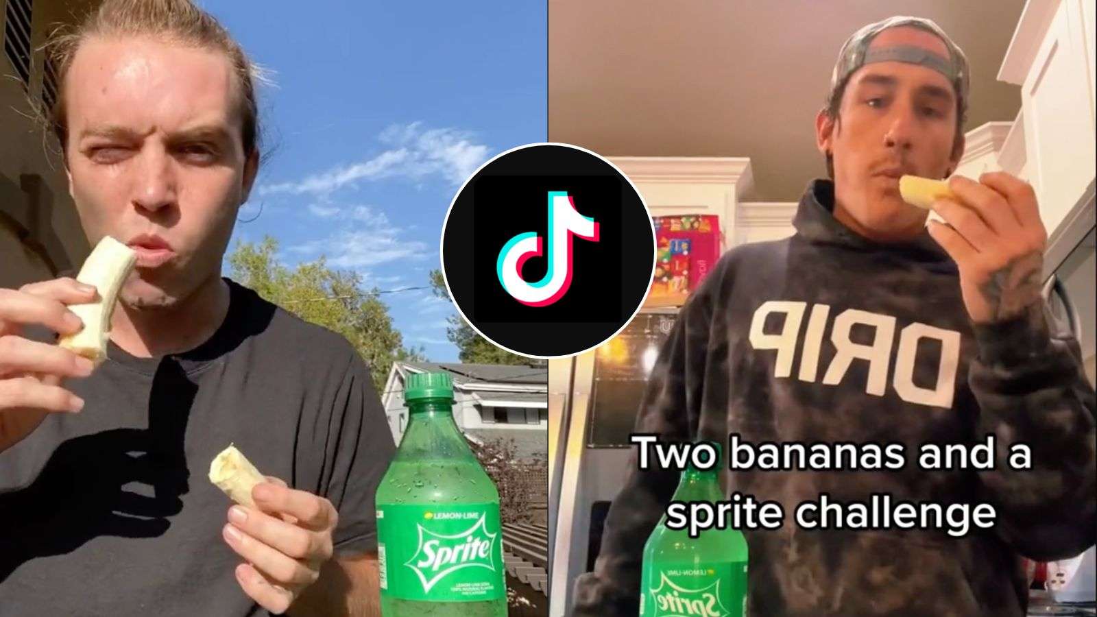 What is the banana and sprite challenge?