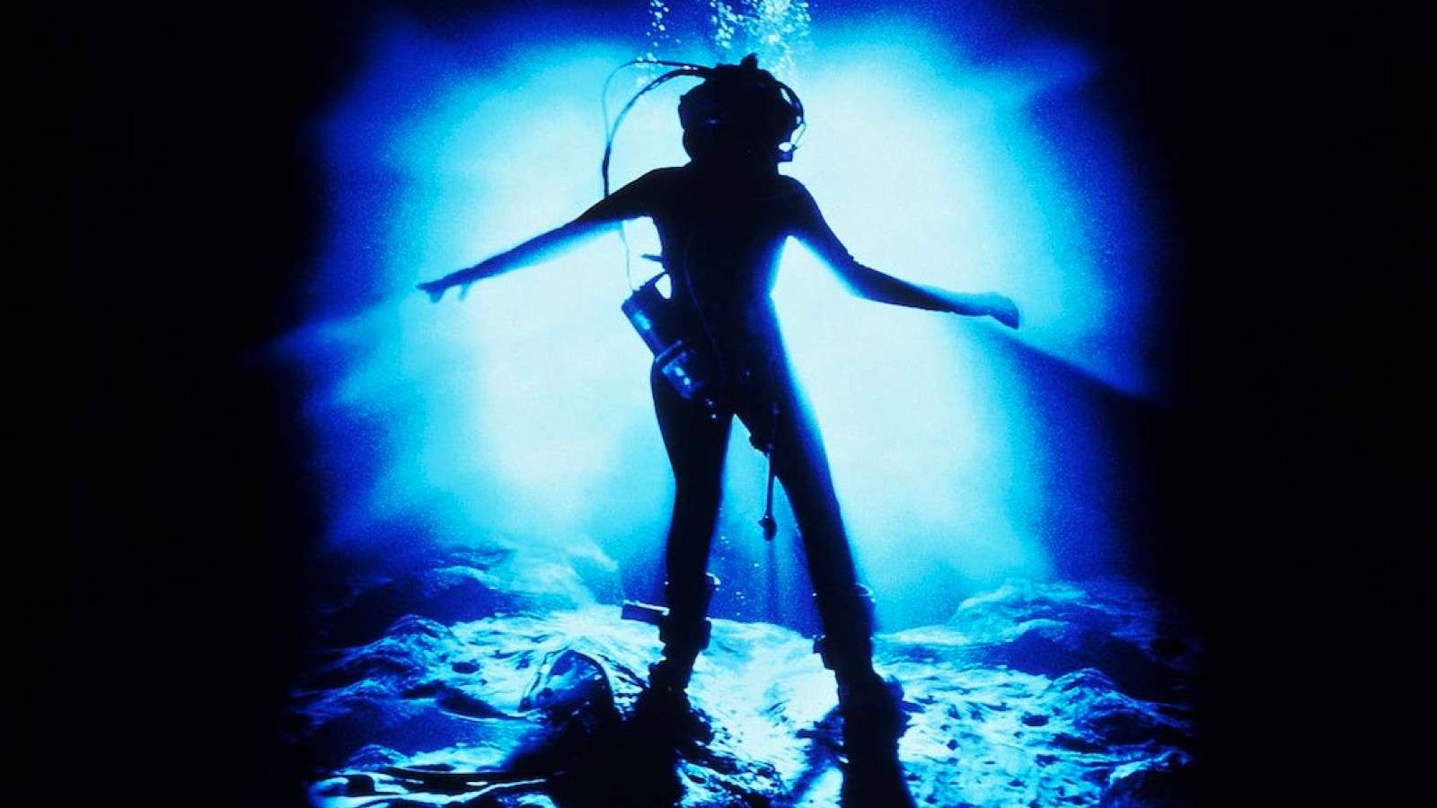 The poster for James Cameron's The Abyss