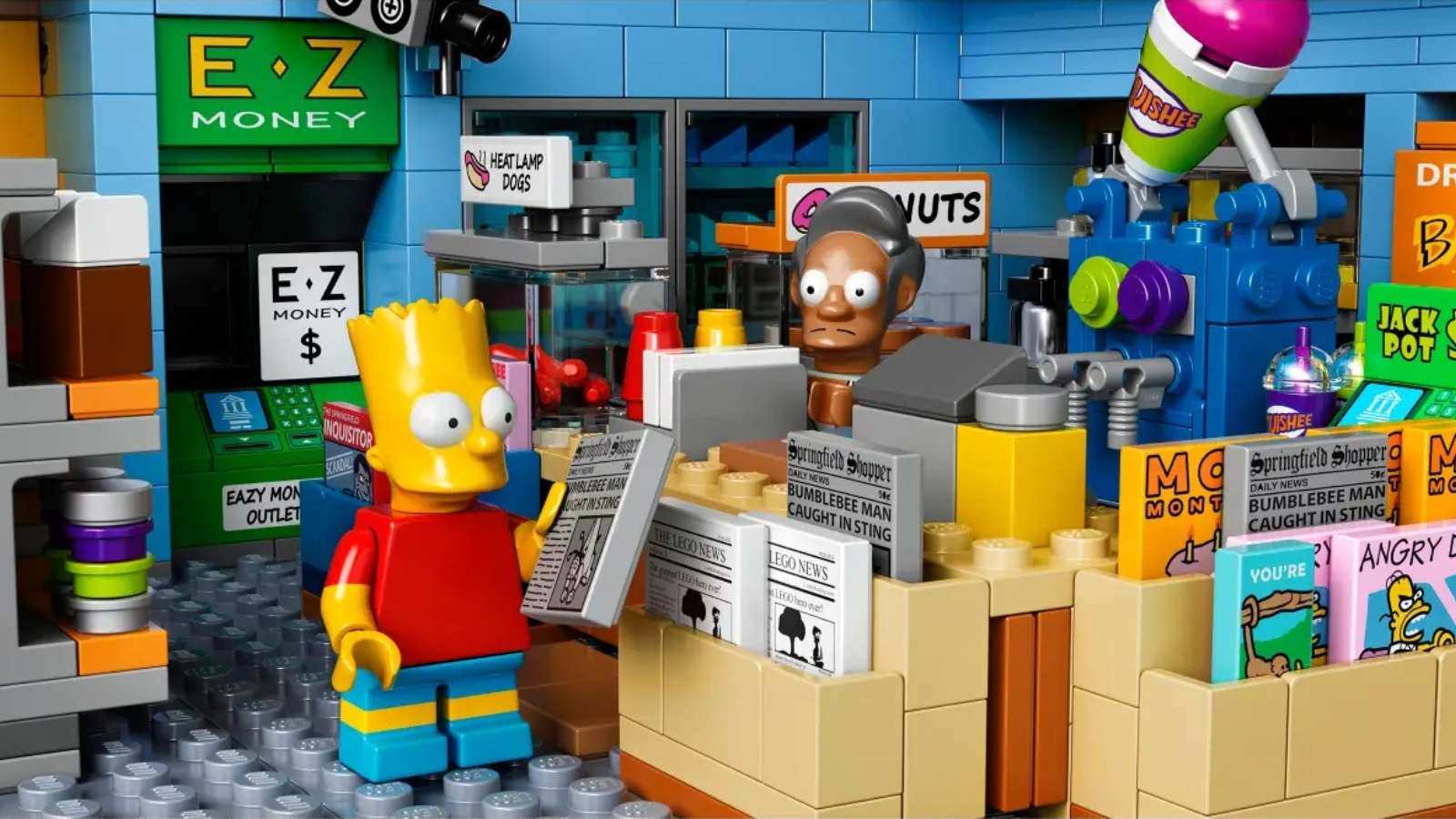 LEGO The Simpsons Kwik-E-Mart Bart Simpsons Apu