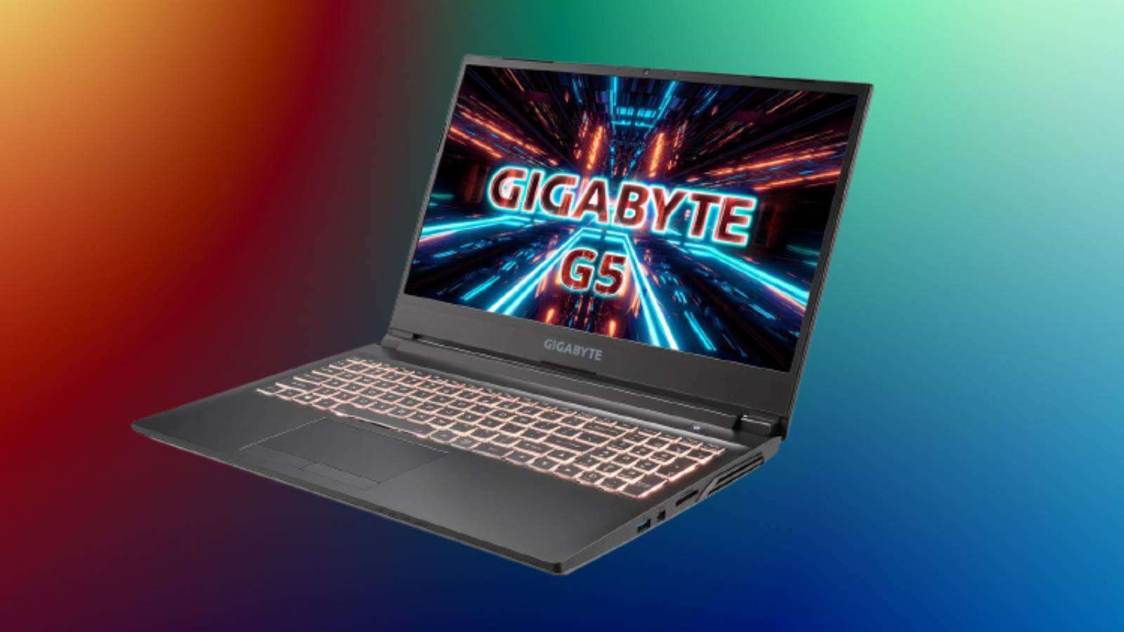 Gigabyte G5 gaming laptop header