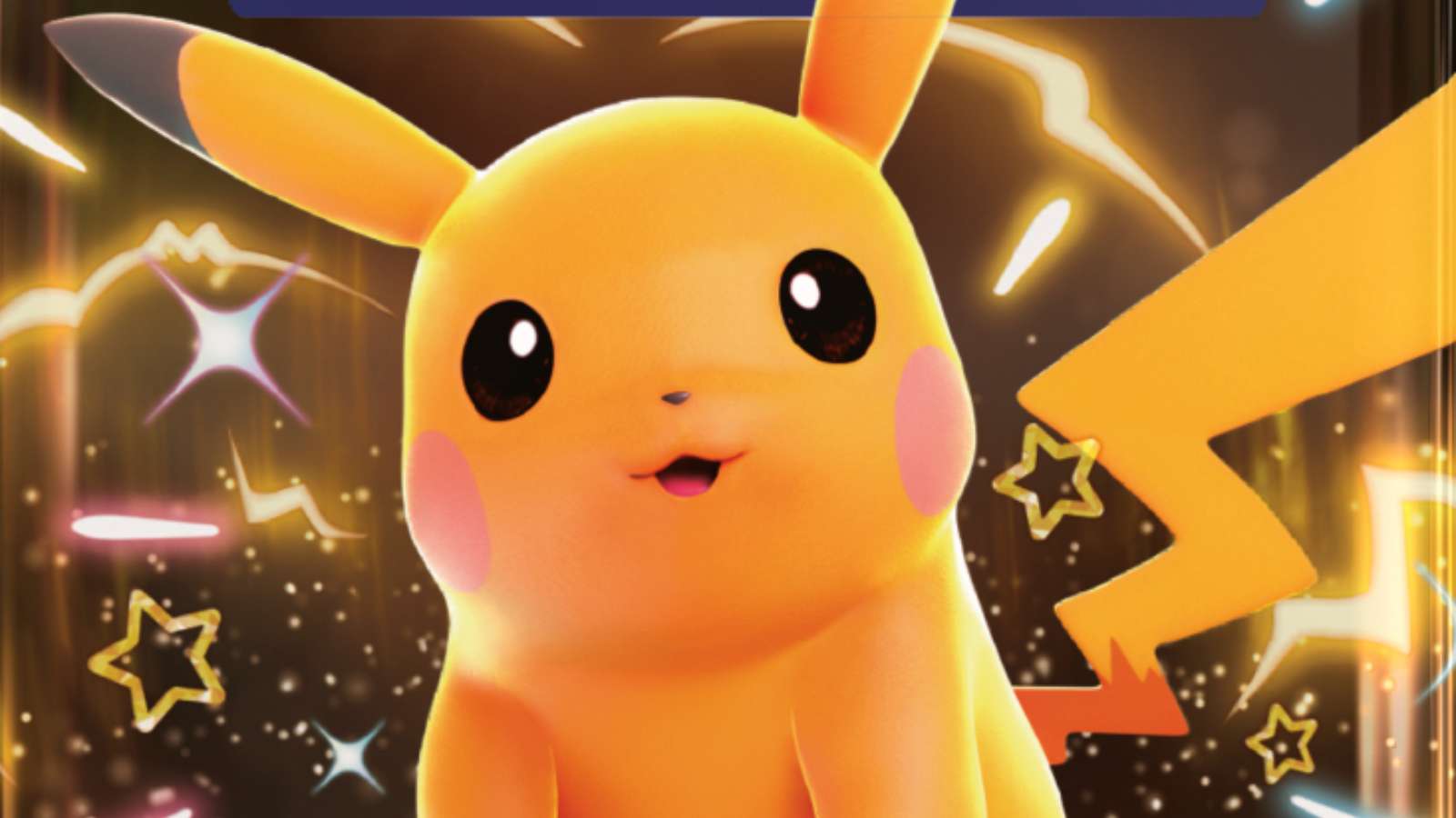 Shiny Pikachu art from Pokemon TCG: Paldean Fates