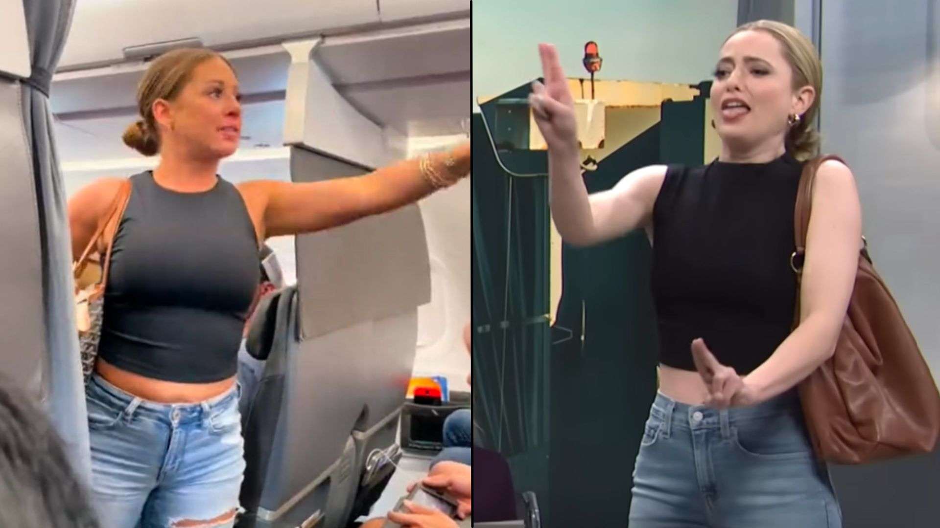 Viral “not real” plane woman responds to SNL skit mocking her - Dexerto