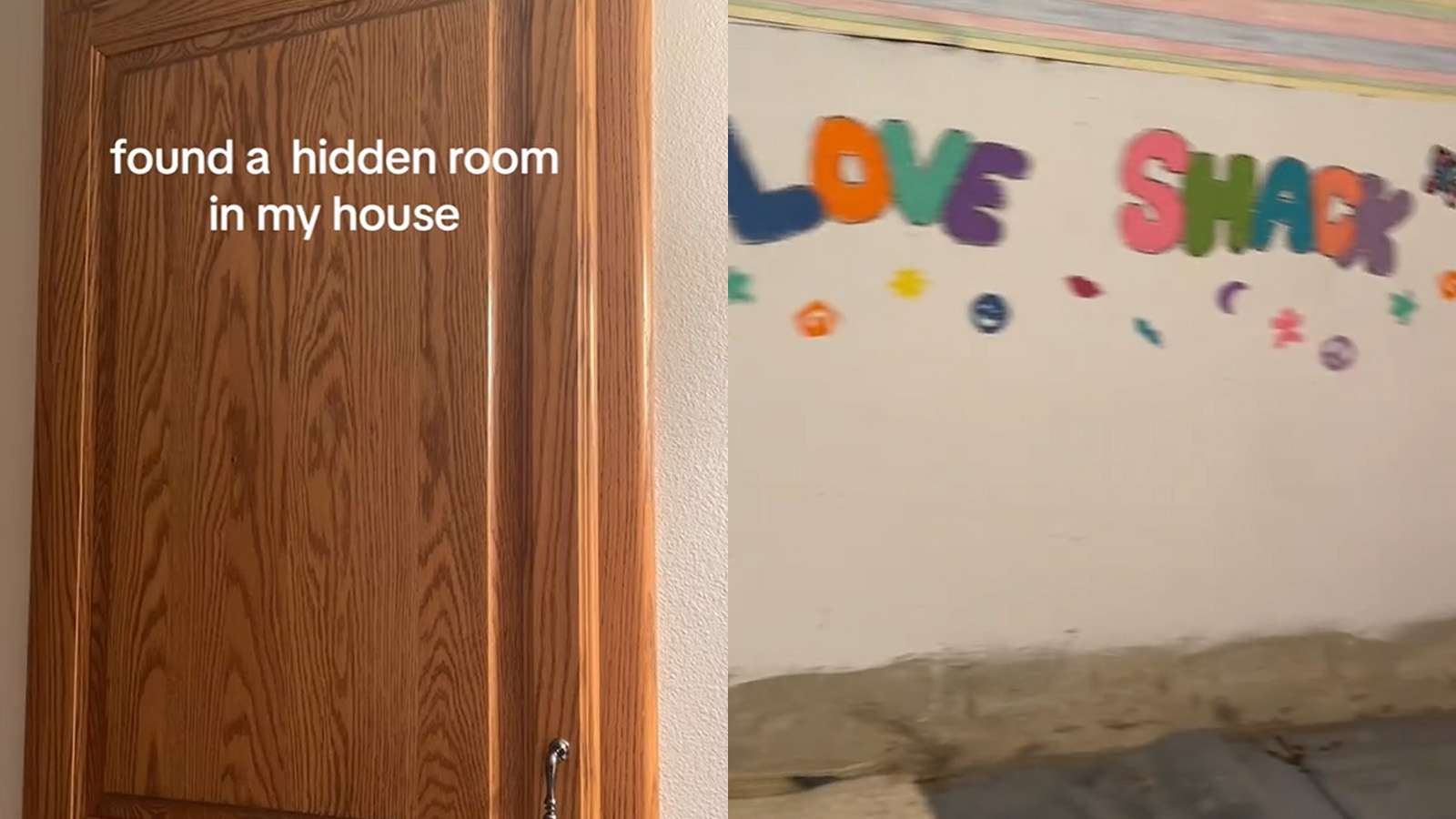hidden room love shack