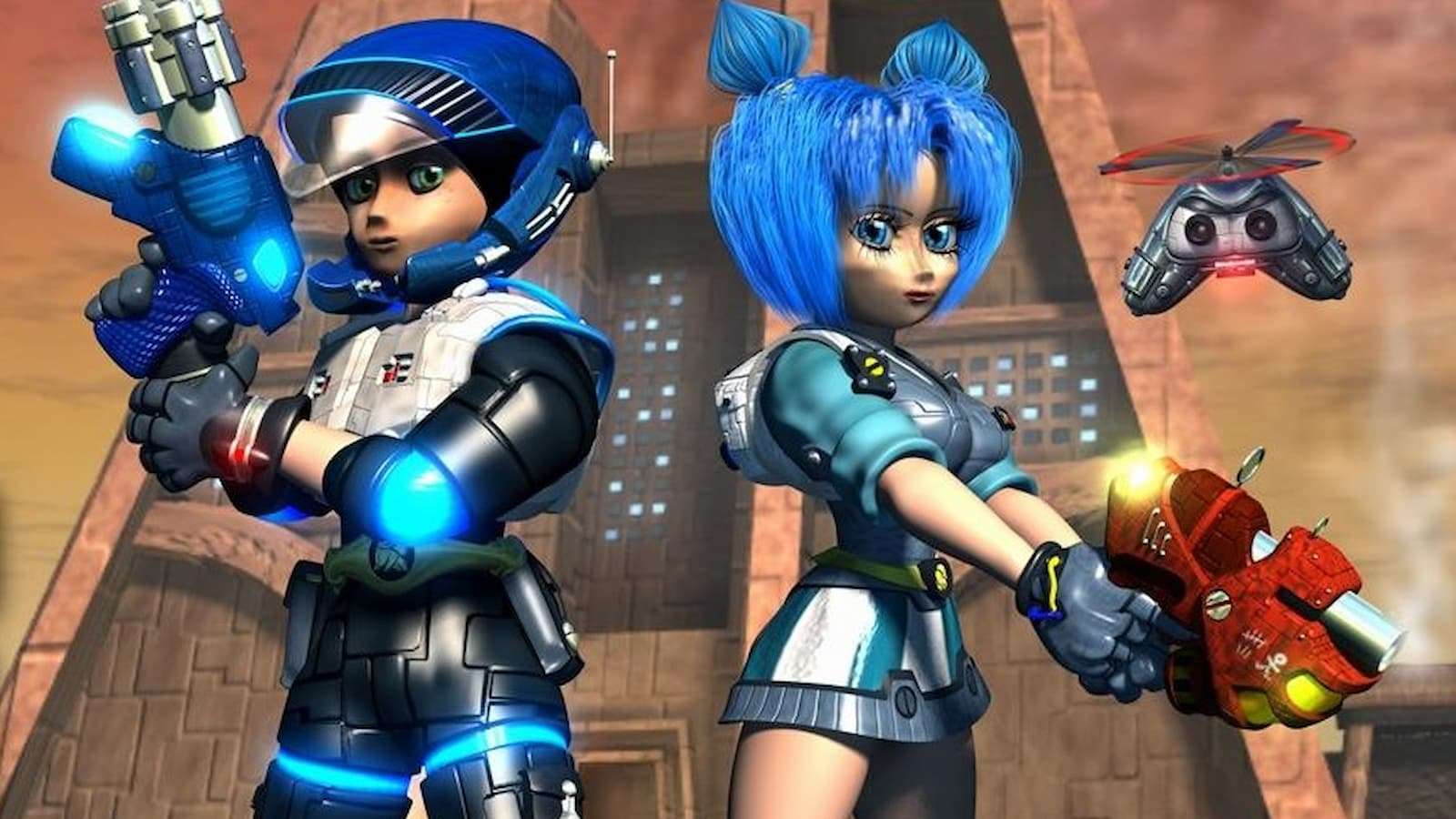 Juno and Vela from Jet Force Gemini