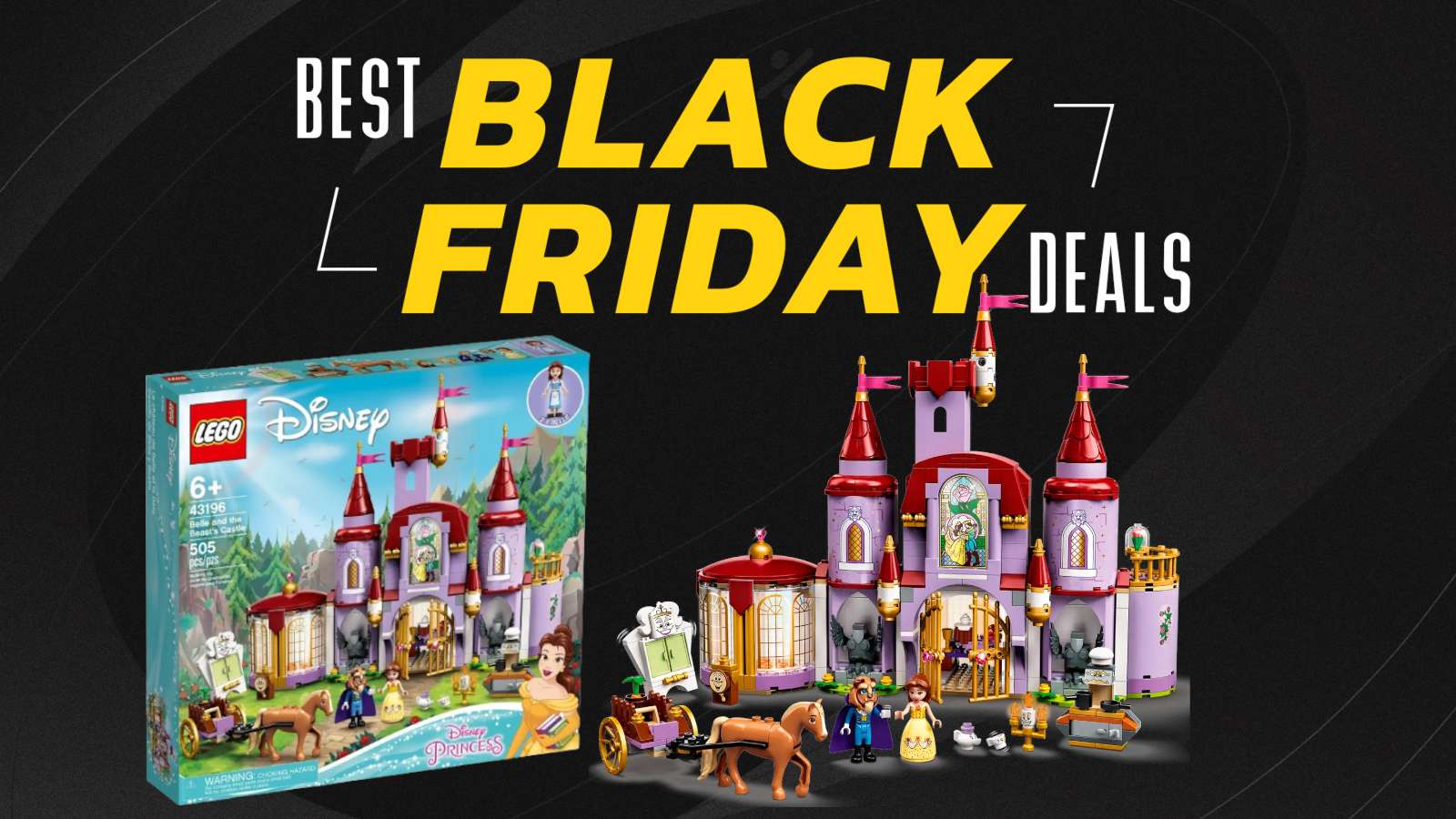 Black friday deals LEGO Disney Belle and Beasts Castle cover image