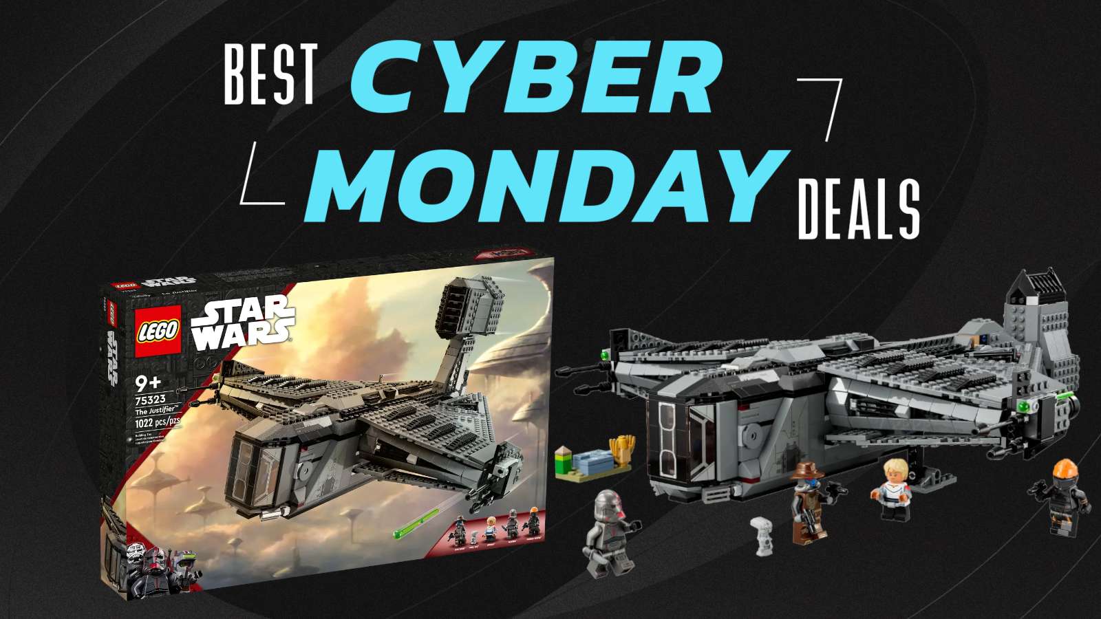 Cyber Monday Deals LEGO Star Wars the justifier Cover Image