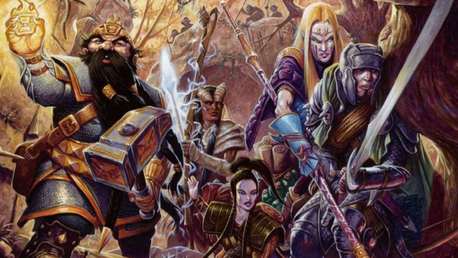 A Dungeons & Dragons 5E adventuring party