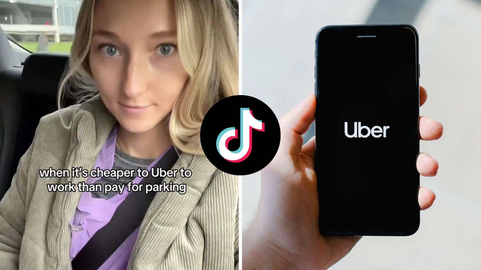 Nurse goes viral Ubering to work because it's cheaper than parking