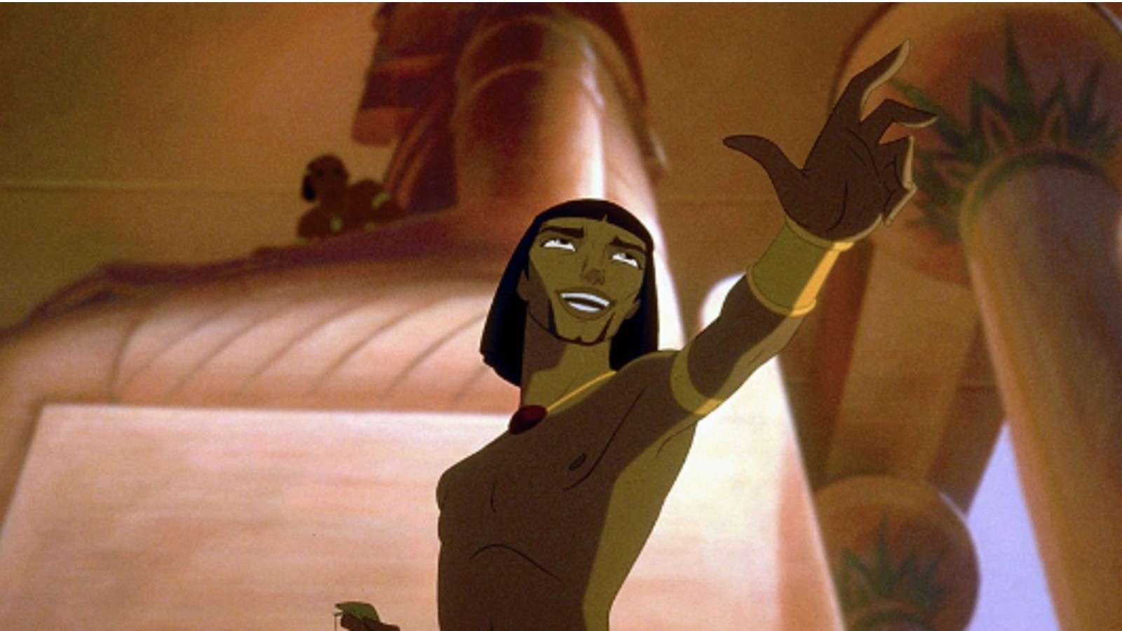 A still from The Prince of Egypt