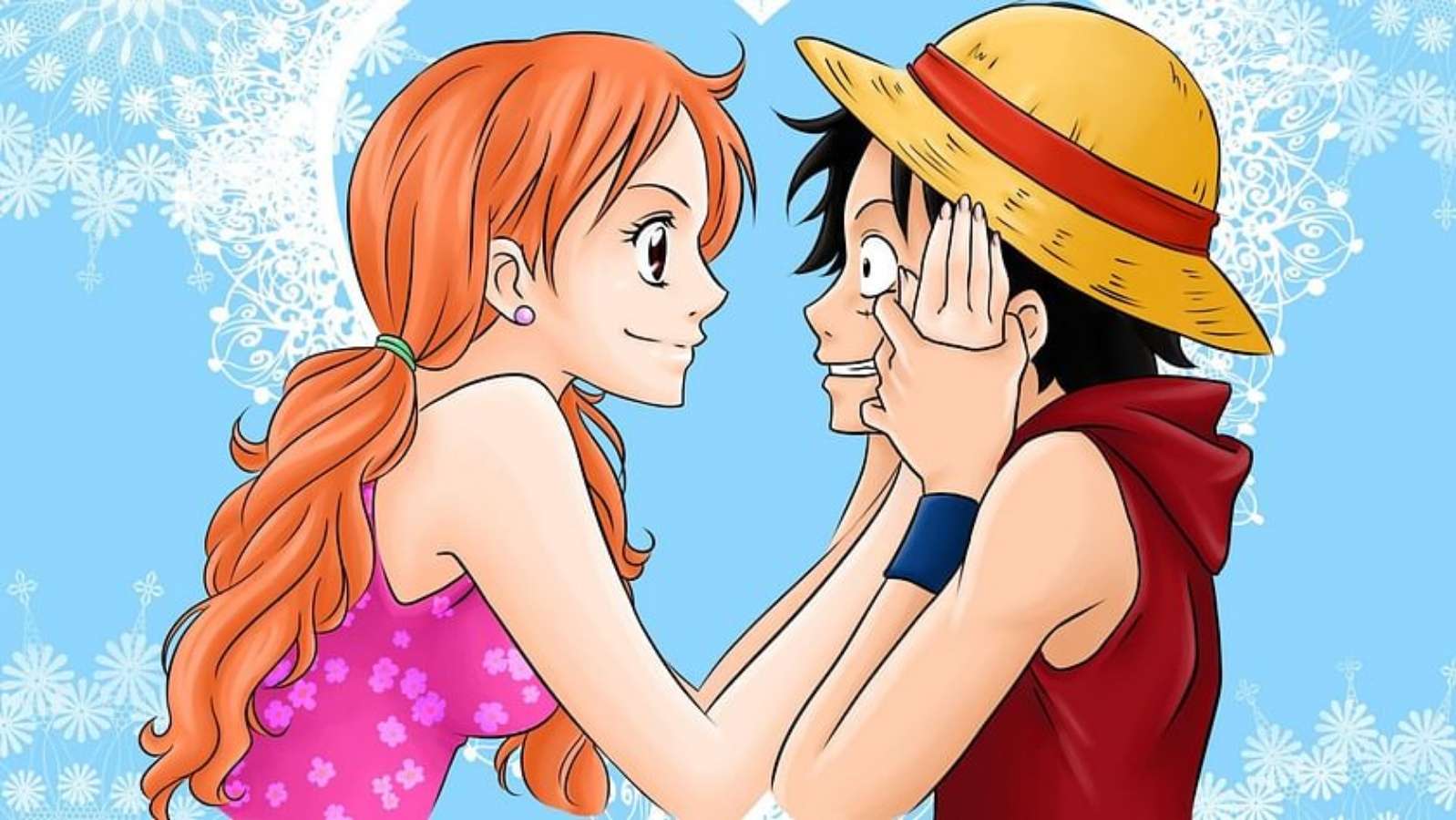 One Piece's Nami and Luffy
