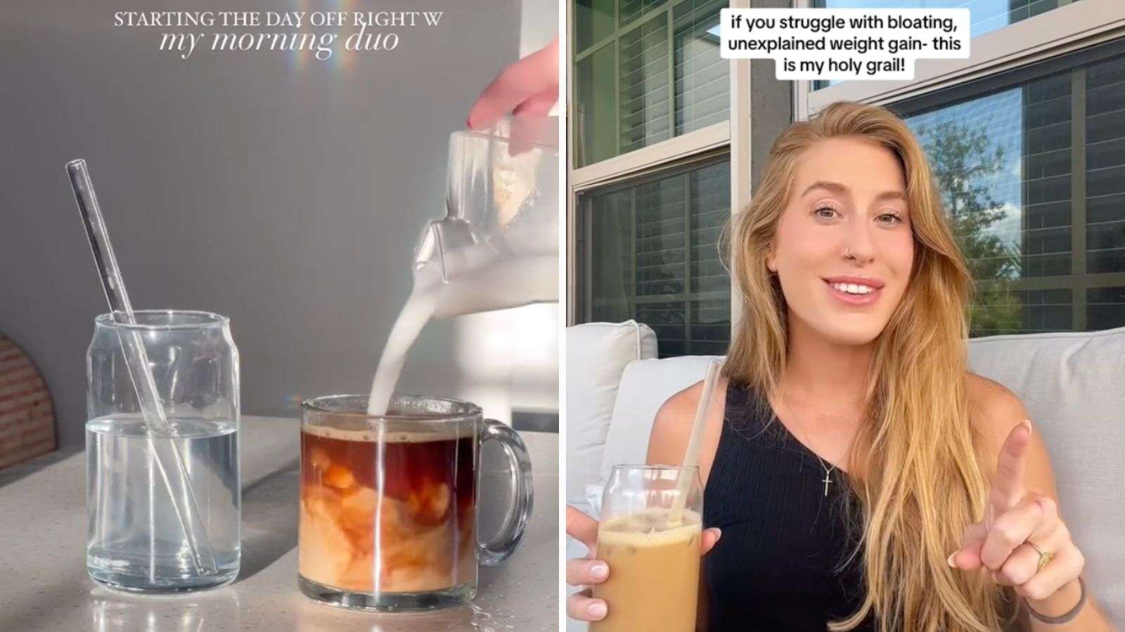 What is the viral Morning Duo drink on TikTok?