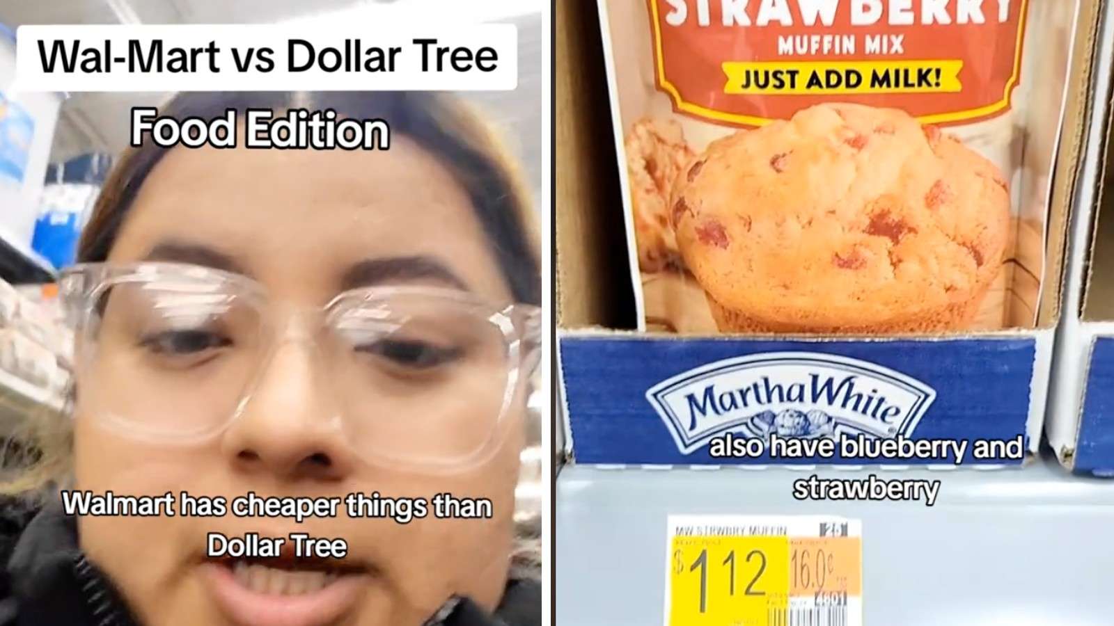 Woman who claims Walmart is cheaper than Dollar Tree