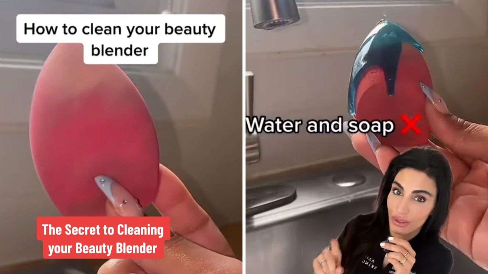 Dermatologist explains how to properly clean your beauty blender