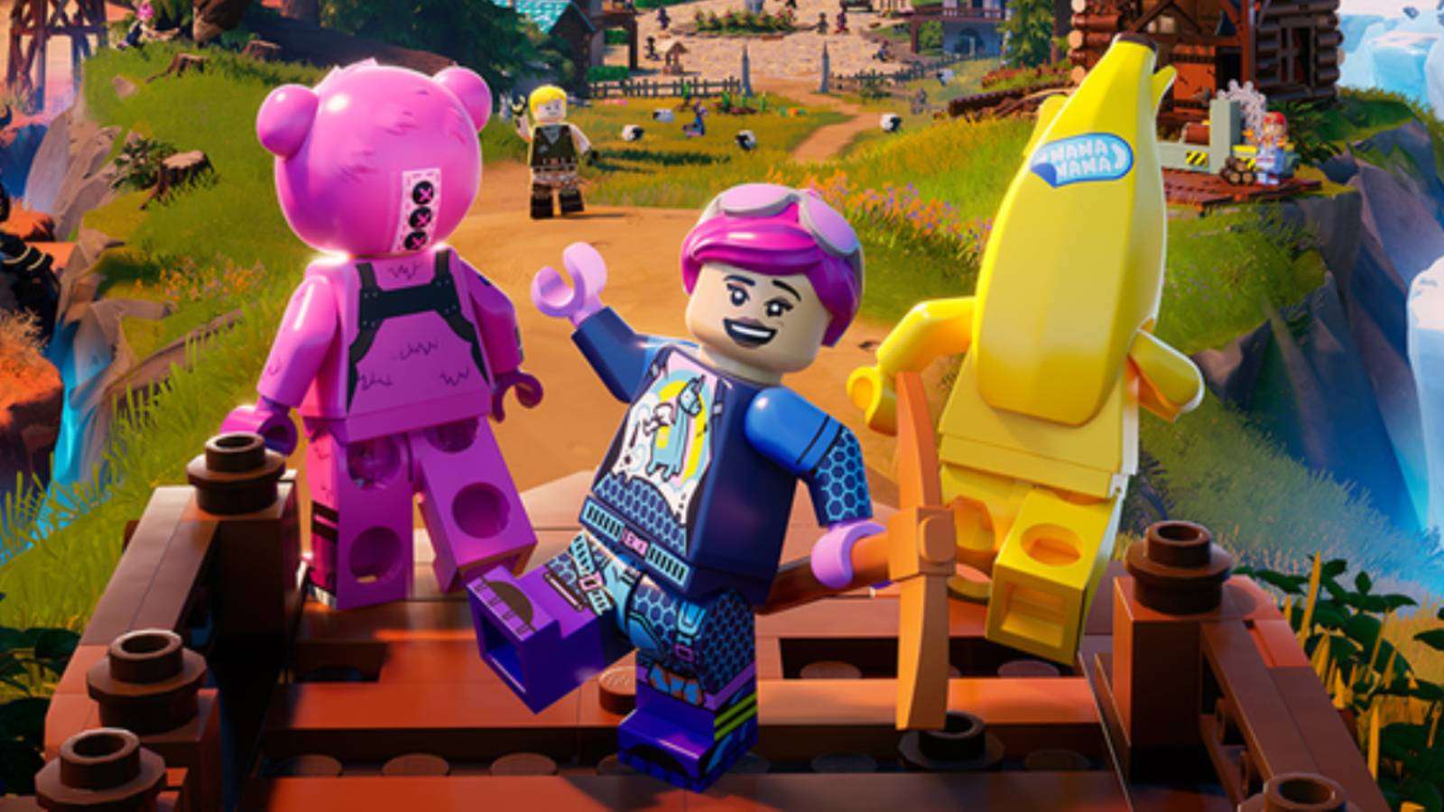 LEGO Fortnite promotional image for the game.