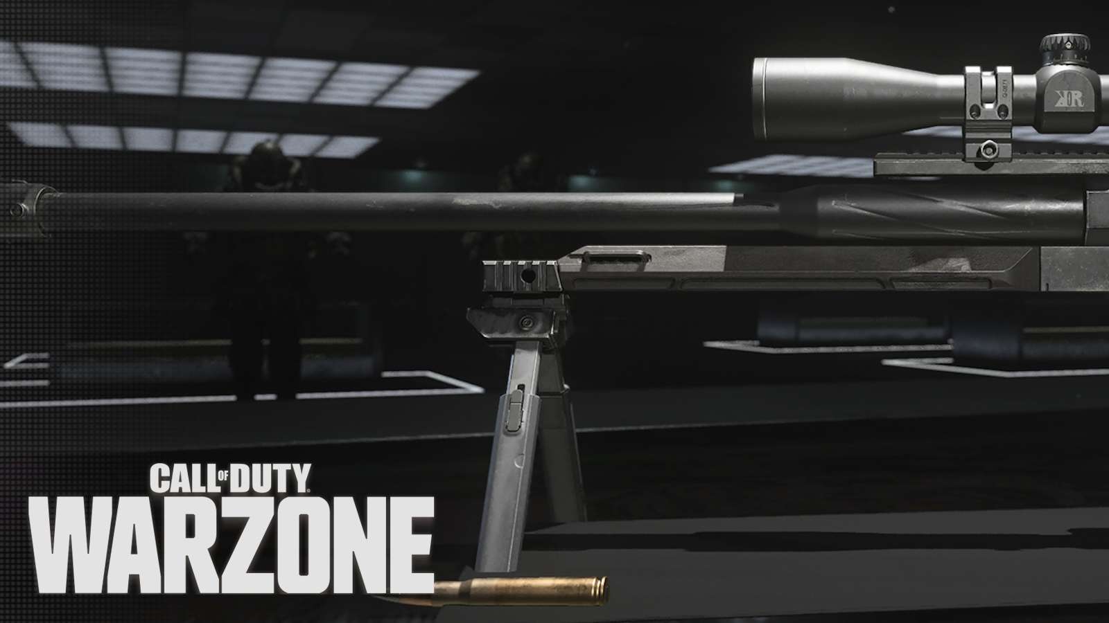 KATT-AMR sniper with Warzone logo.