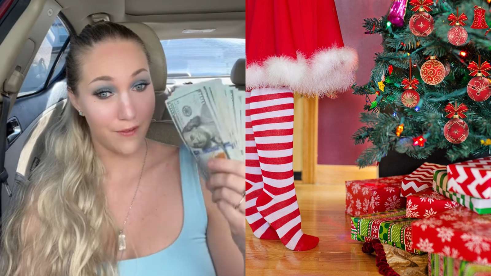 onlyfans model makes thousands decorating christmas trees topless